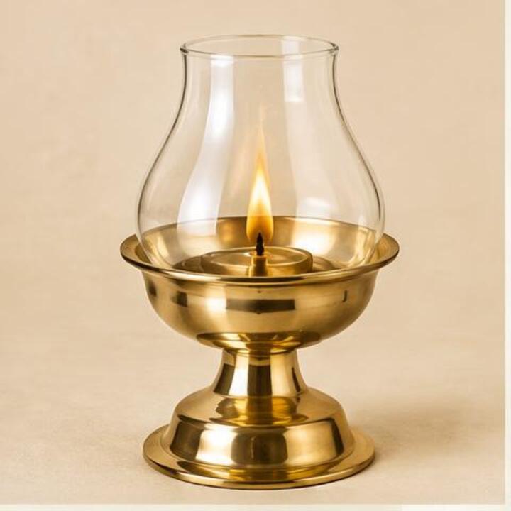 Handcrafted Pure Brass Akhand Diya