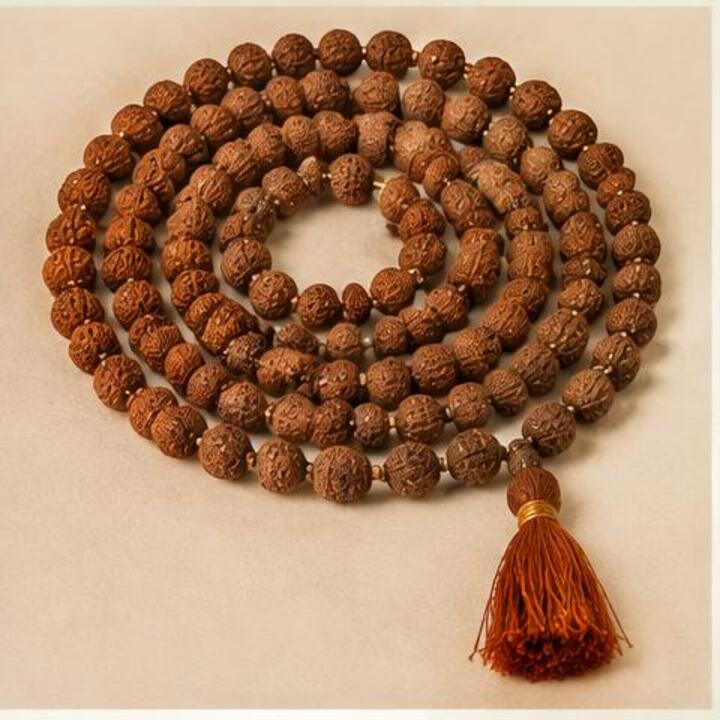 Panchamukhi Rudraksha Japa Mala